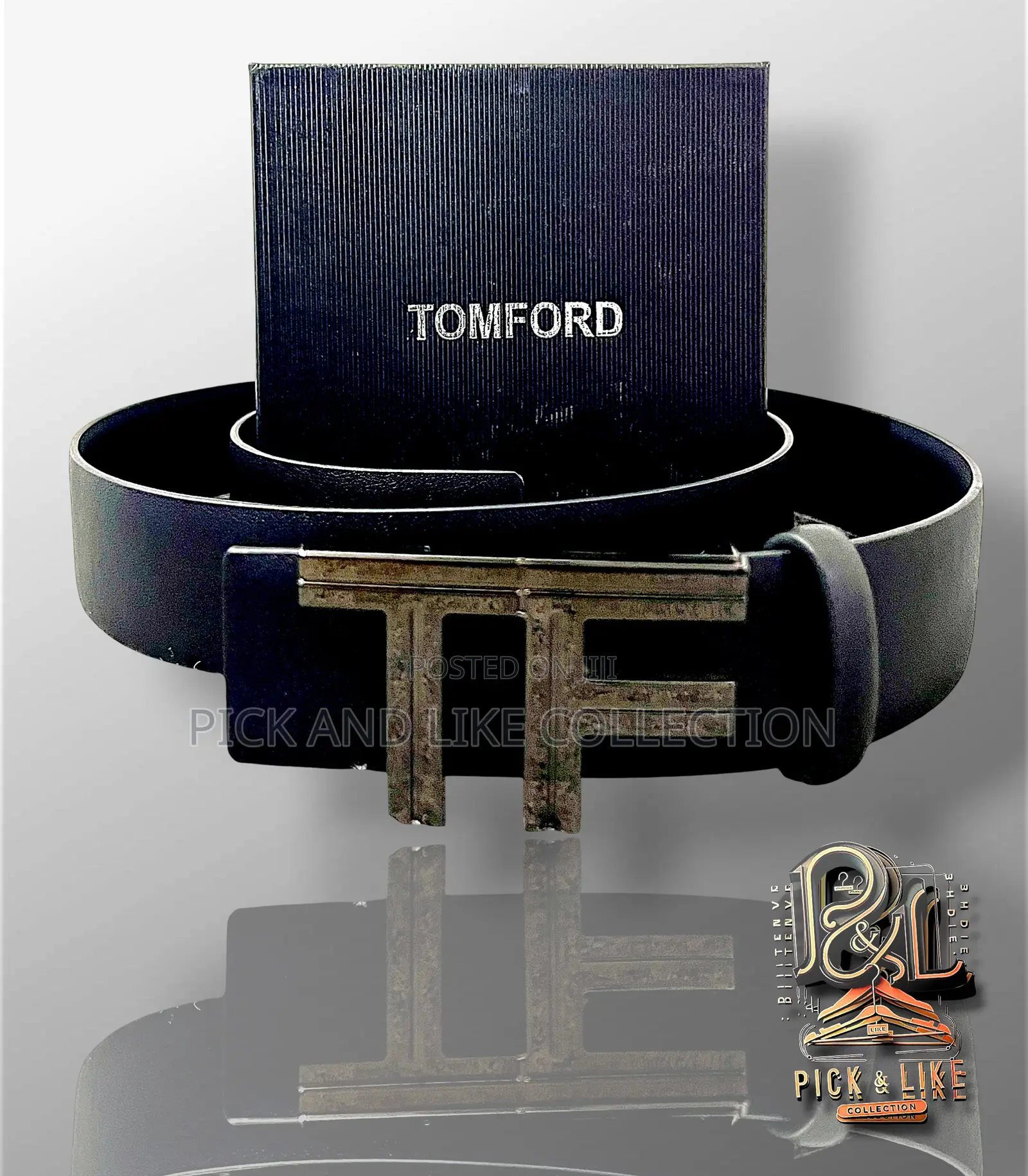 Premium Leather, Timeless Design — A Belt by Tom Ford.