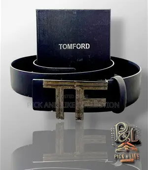 Premium Leather, Timeless Design — A Belt by Tom Ford.