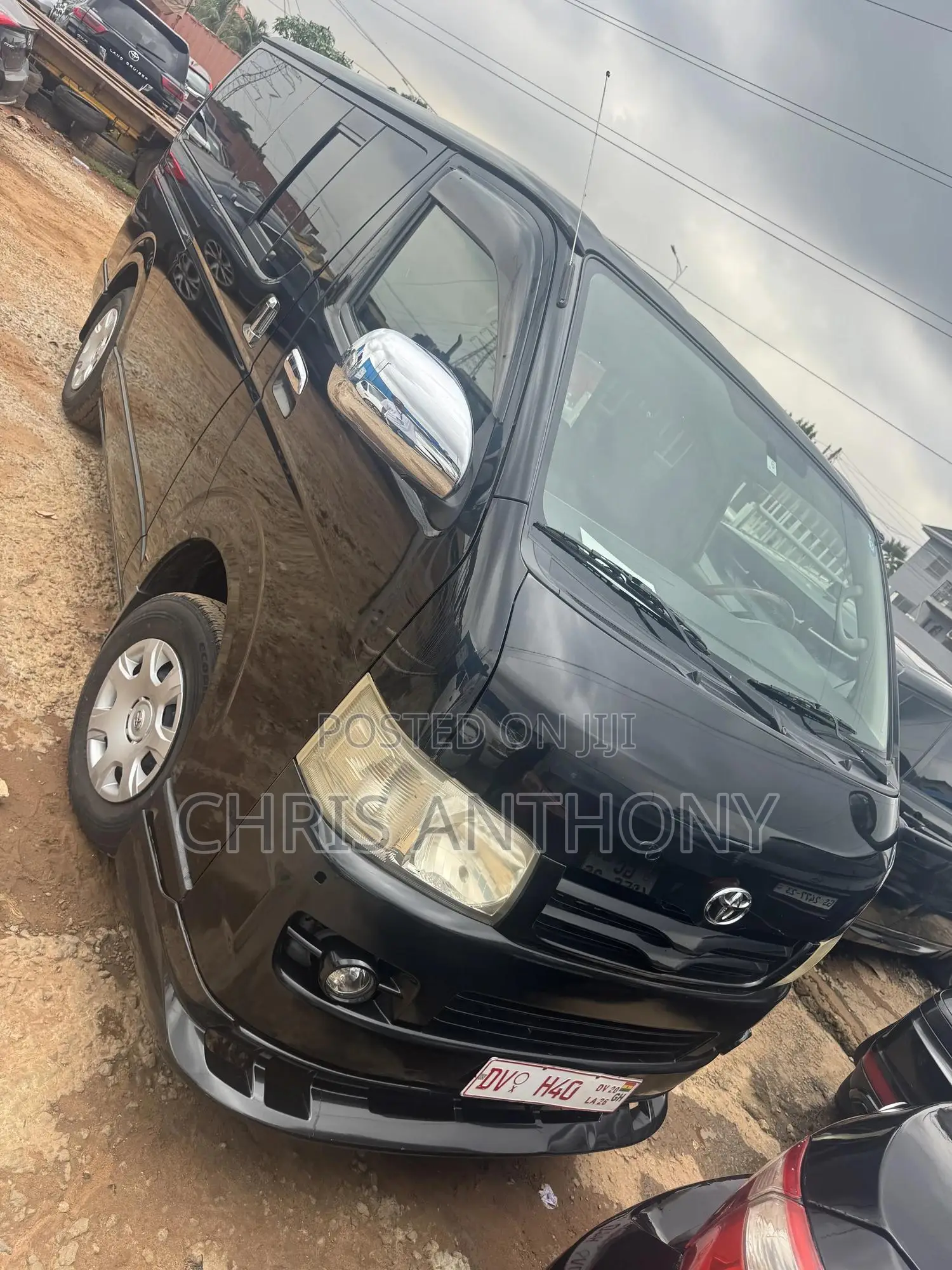 Toyota HiAce 2008 Black