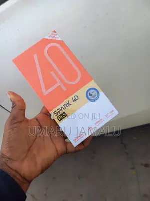 New Tecno Spark 40 Pro 256 GB Black