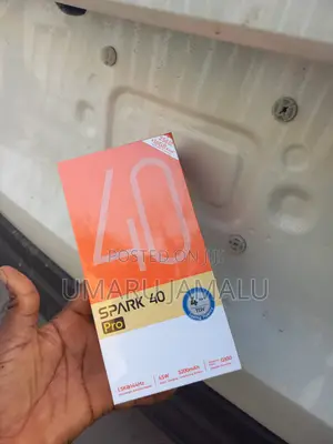 New Tecno Spark 40 Pro 256 GB Black