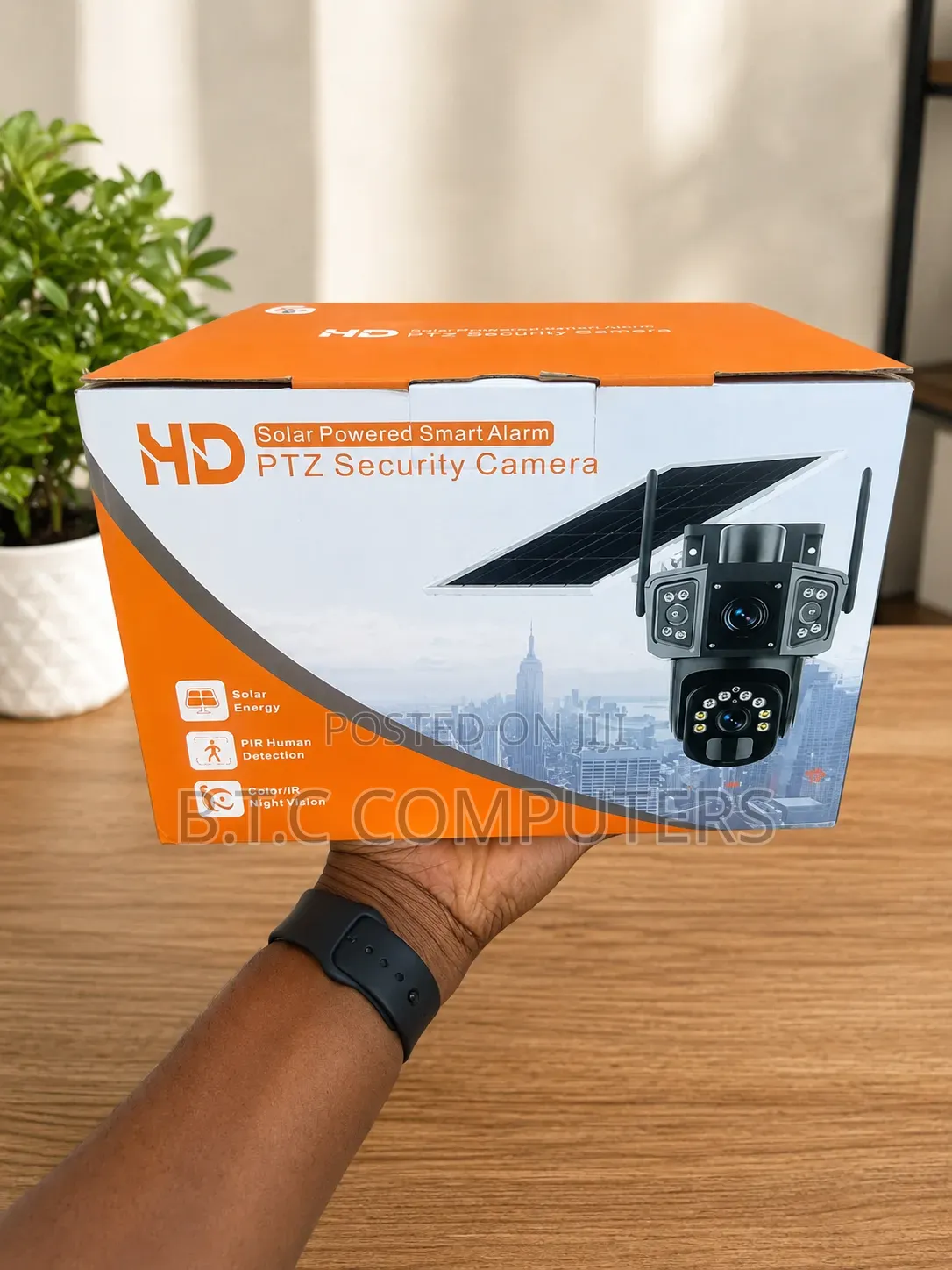 Solar PTZ Security Camera