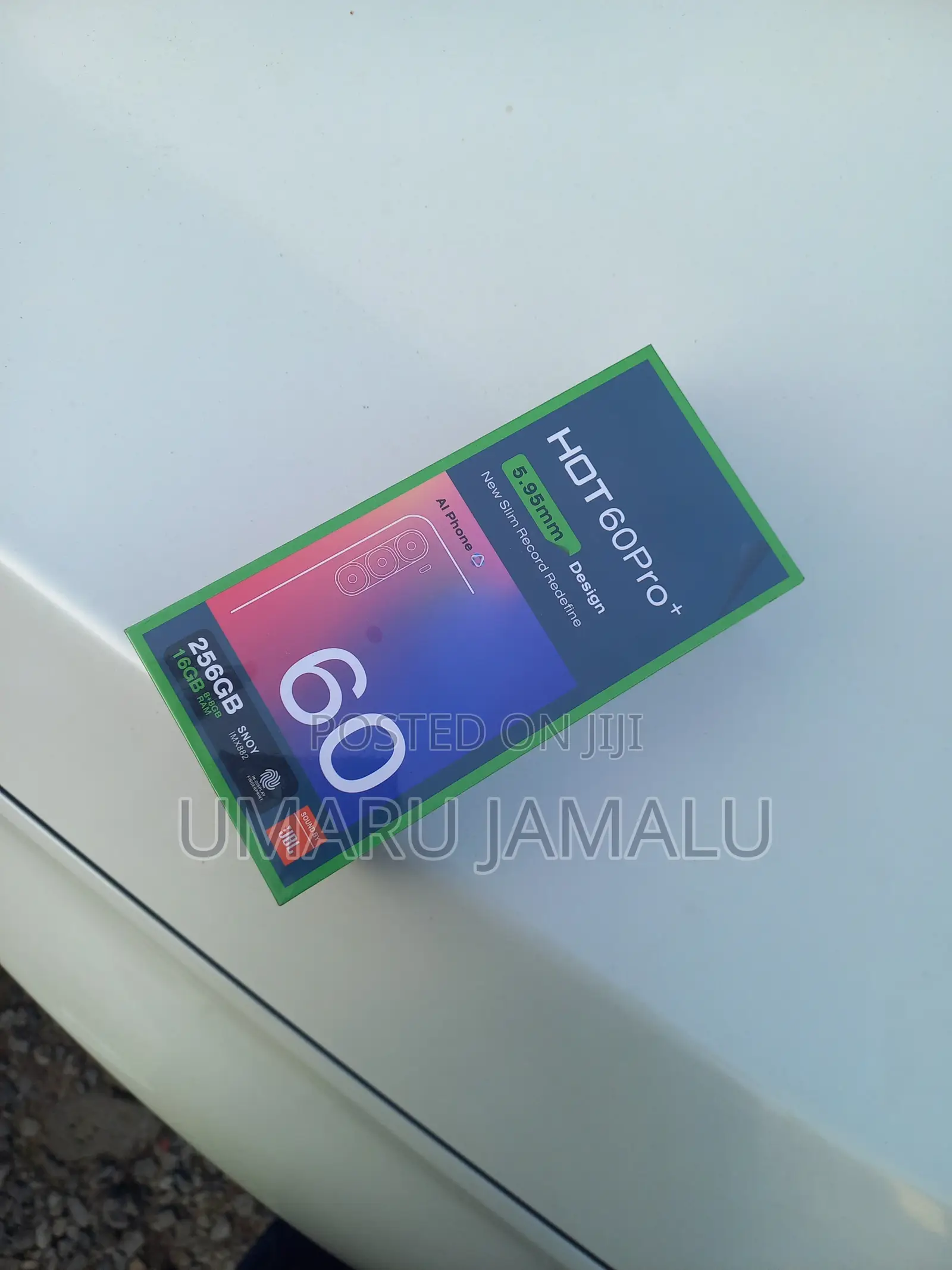 New Infinix Hot 60 Pro+ 256 GB Black
