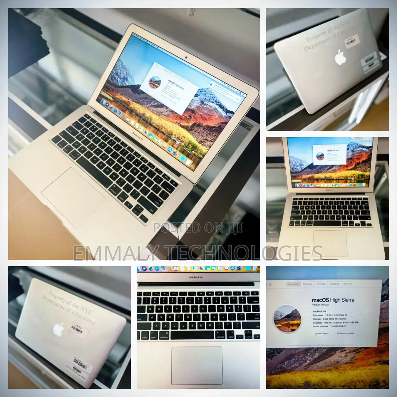 Laptop Apple MacBook Air 8GB Intel Core i5 SSD 128GB