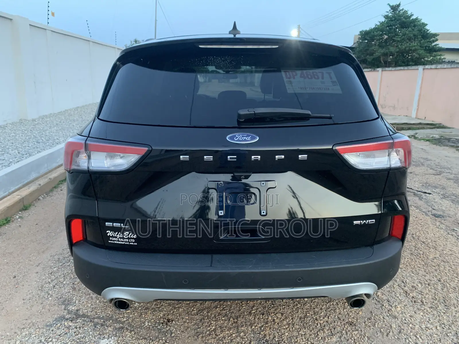 Ford Escape SEL 2021 Black