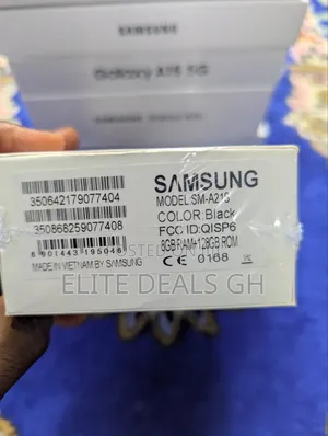 New Samsung Galaxy A21s 128 GB Black