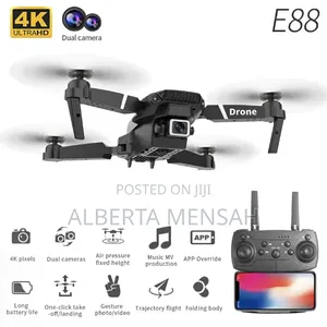 E88 Pro Drone With Three Batteries