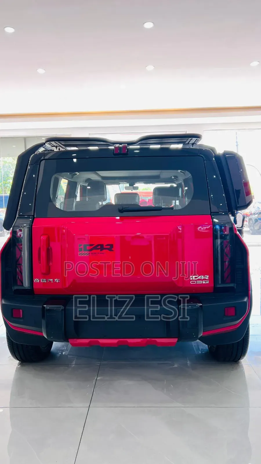 New Chery iCar EQ3 2024 Red