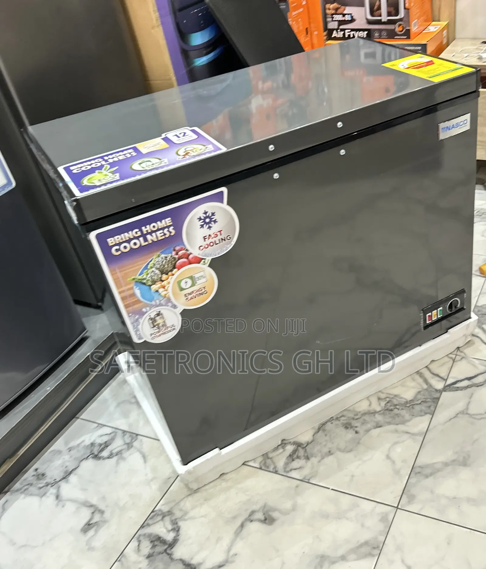Neatly Sealed Nasco 144ltr Chest Freezer 3star Nas-200sk