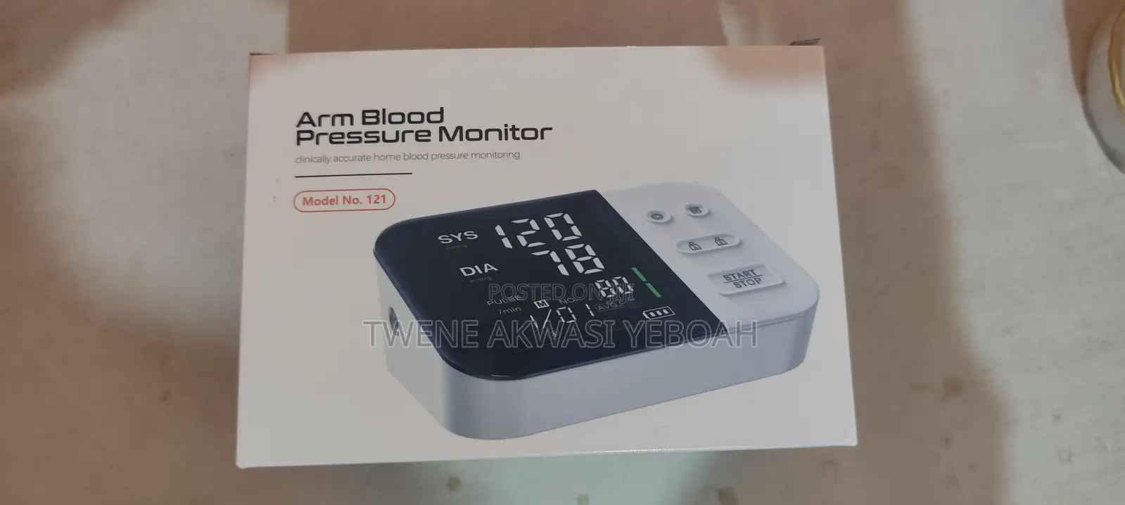 Digital Arm Blood Pressure Monitor