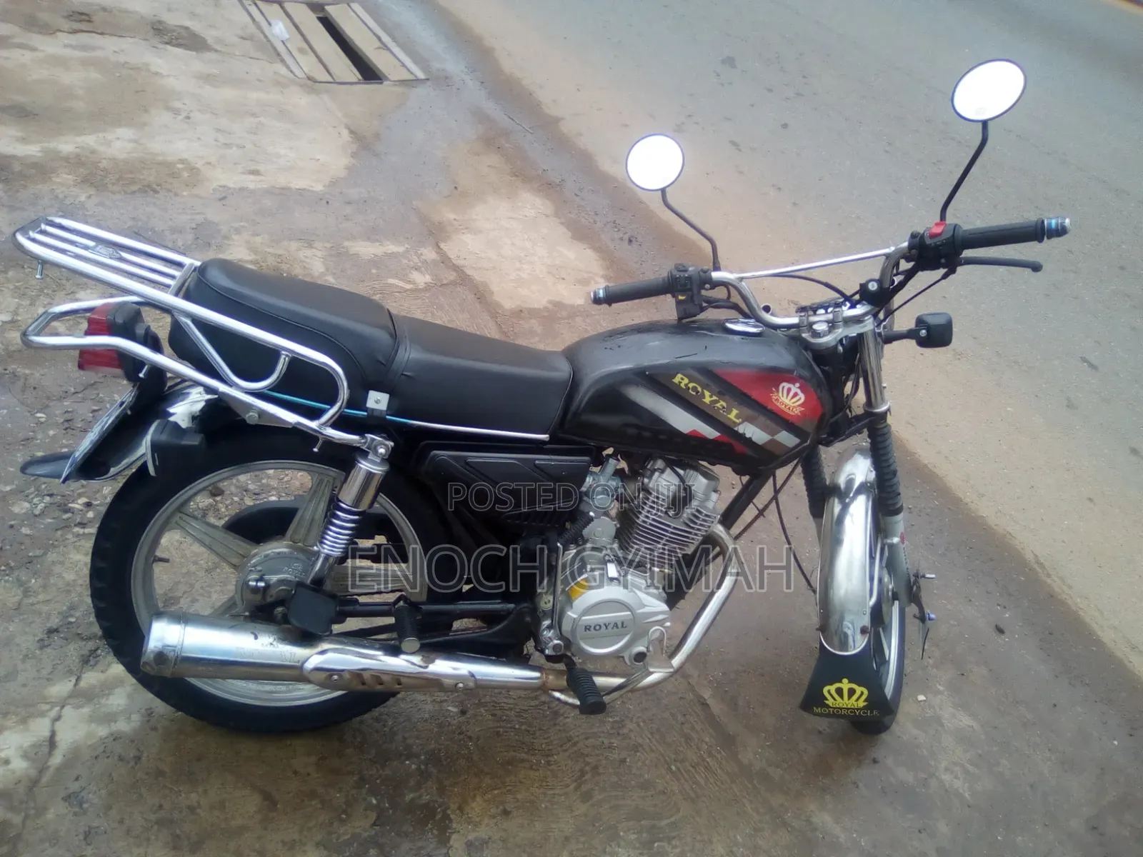 Royal RY125 2022 Black