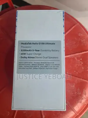 New Tecno Camon 40 Pro 5G 256 GB Black