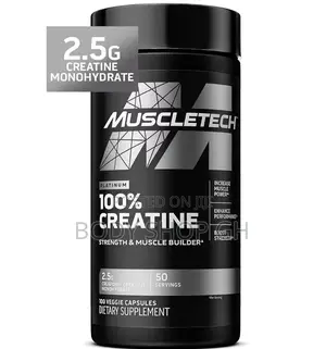 Muscletech Platinum Creatine Monohydrate Capsules -100% Pure Creatine