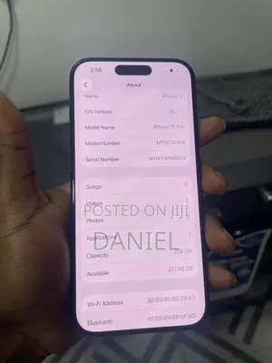 Apple iPhone 15 Pro 256 GB Blue