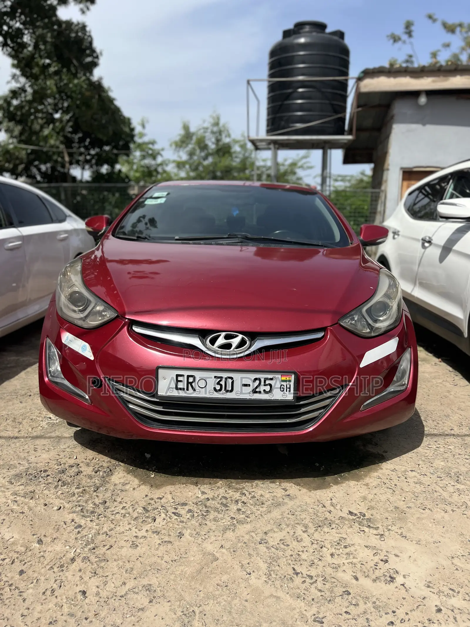 Hyundai Elantra 2014 Red