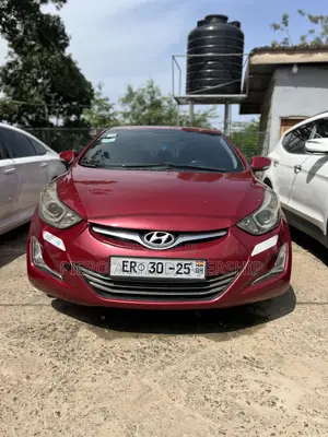 Hyundai Elantra 2014 Red