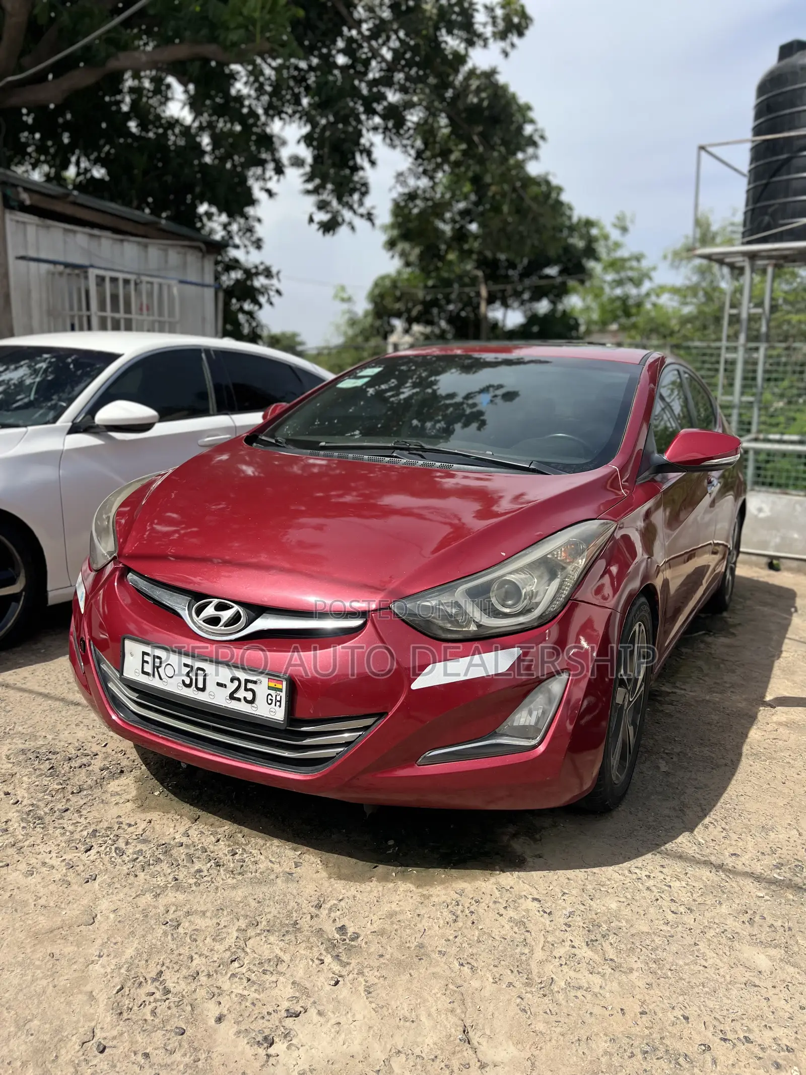 Hyundai Elantra 2014 Red
