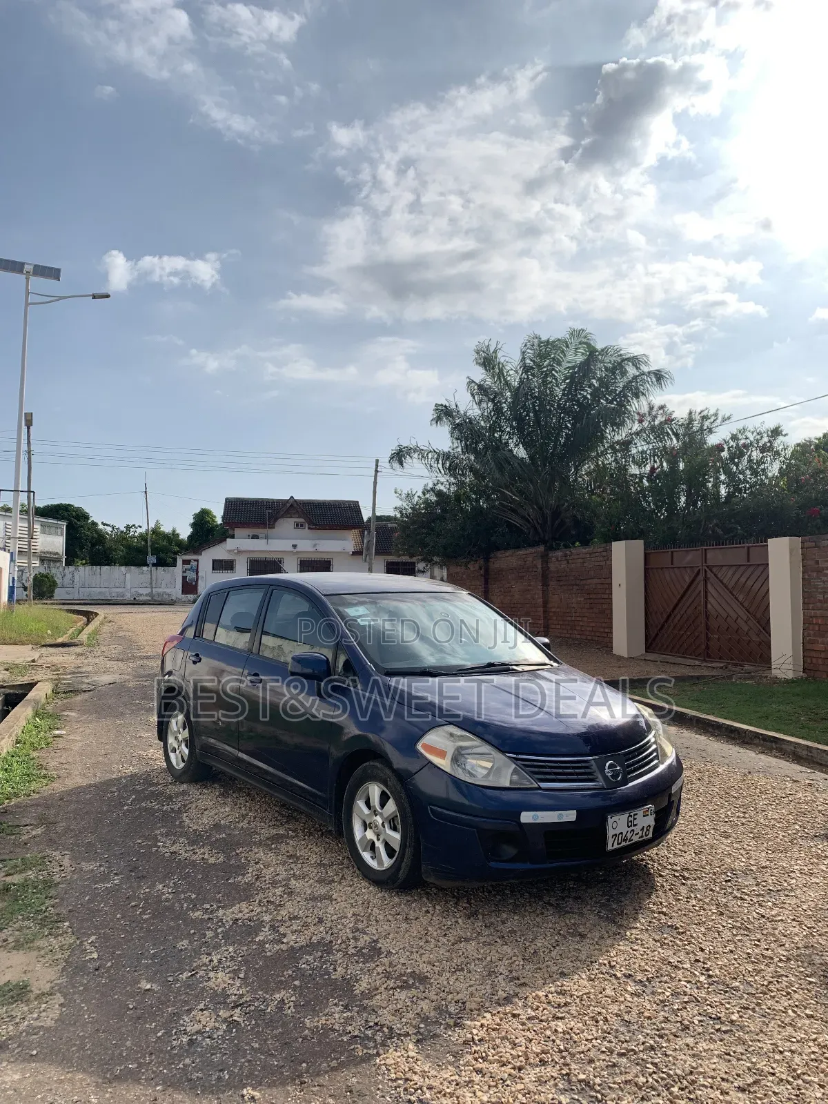 Nissan Versa 1.8 S 2007 Blue