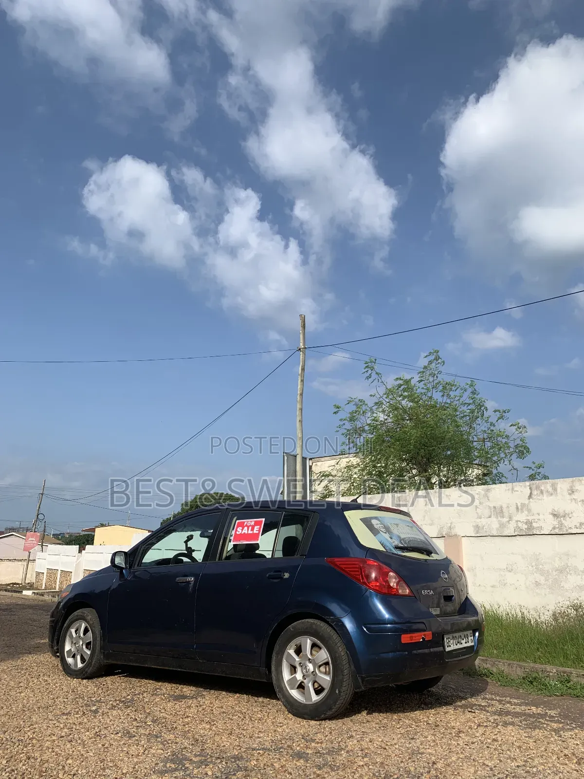 Nissan Versa 1.8 S 2007 Blue