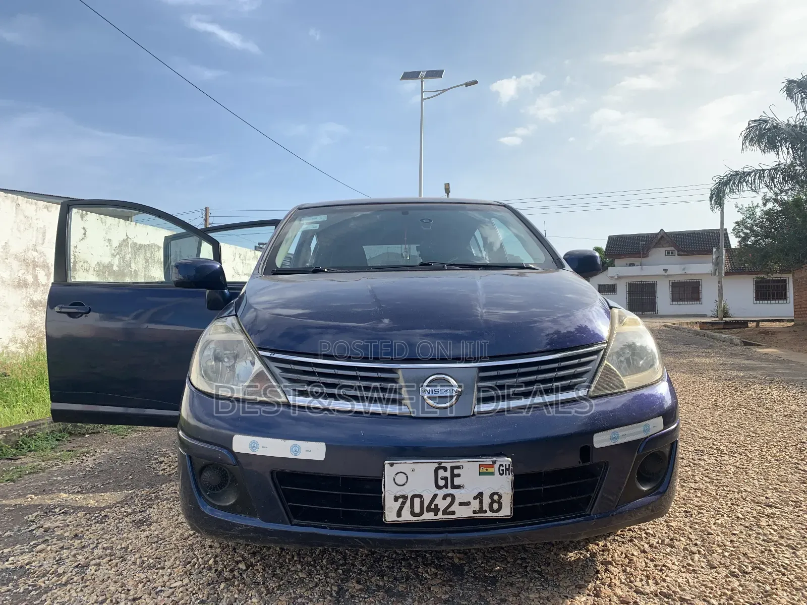 Nissan Versa 1.8 S 2007 Blue