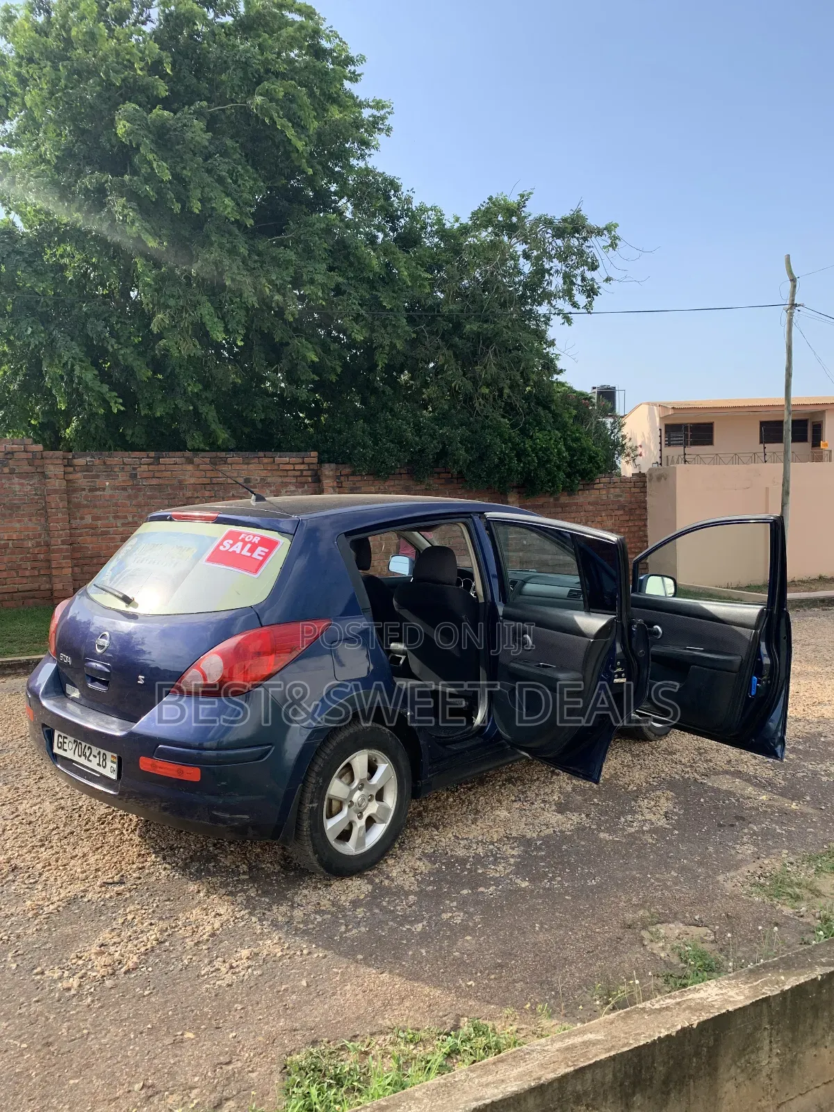 Nissan Versa 1.8 S 2007 Blue
