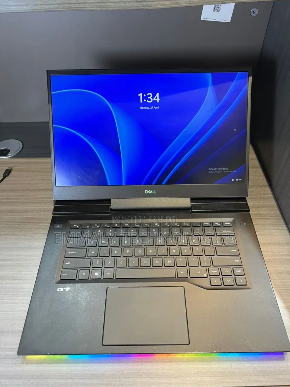 Laptop Dell G7 15 7590 32GB Intel Core i7 SSD 1T