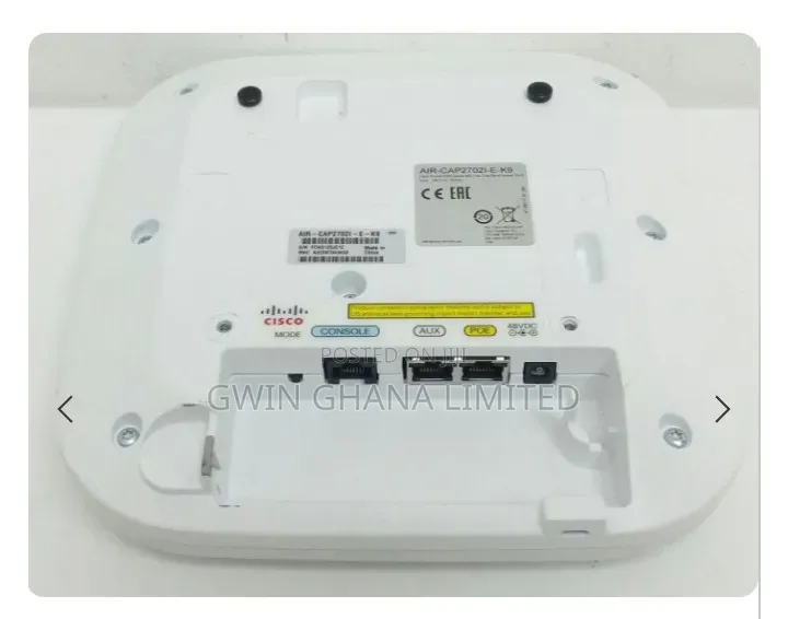 Cisco Air-Cap2702i-E- V04 802.11ac Dual Band Poe Ap. Autonomous