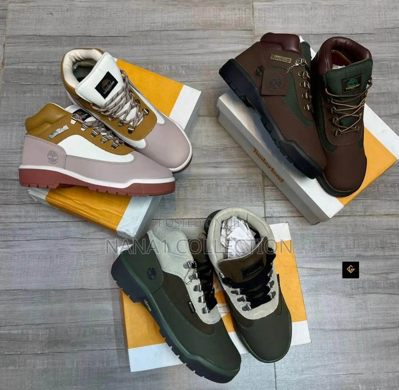 Timberland Field Boots in Three Colors