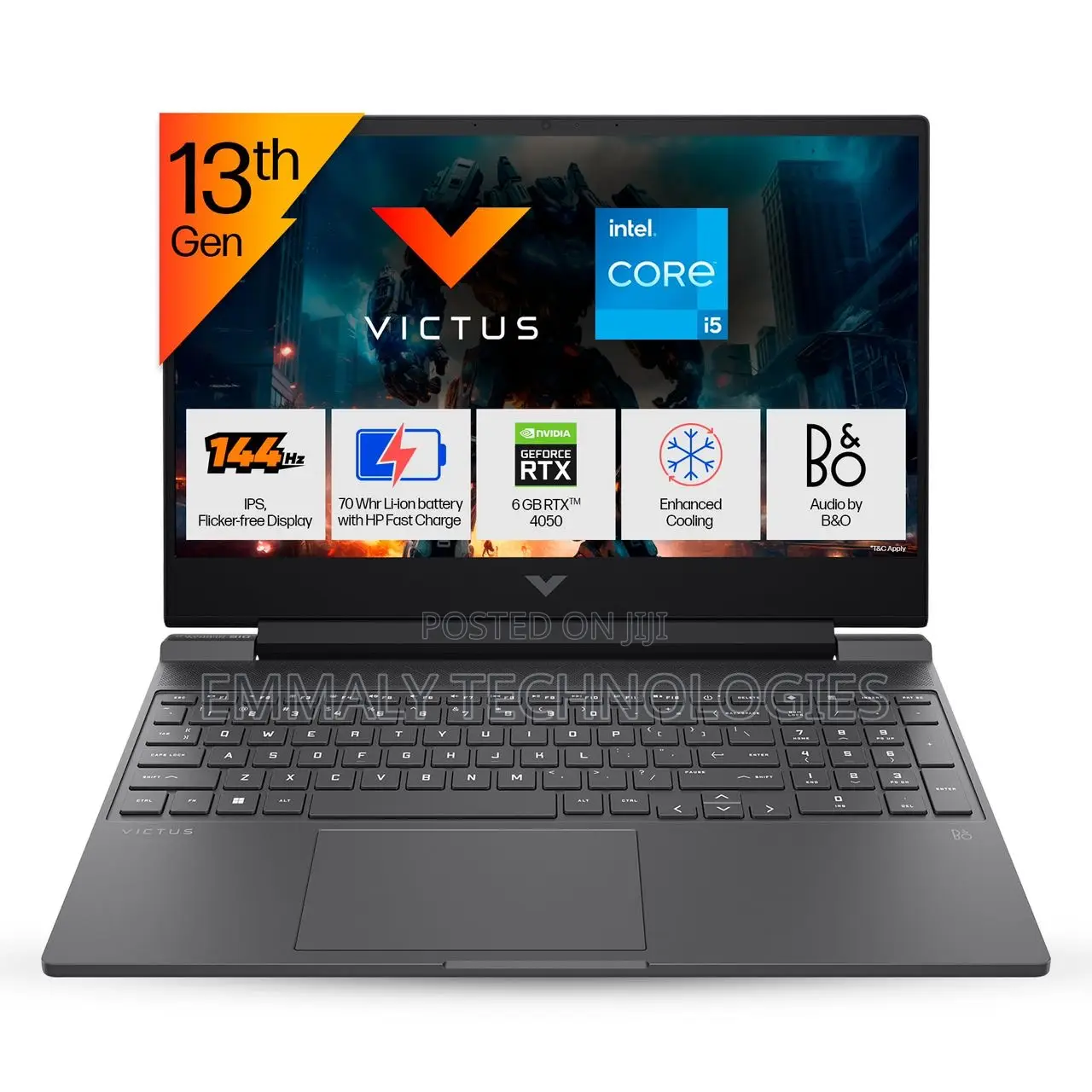 New Laptop HP Victus 15 16GB Intel Core i5 SSD 512GB