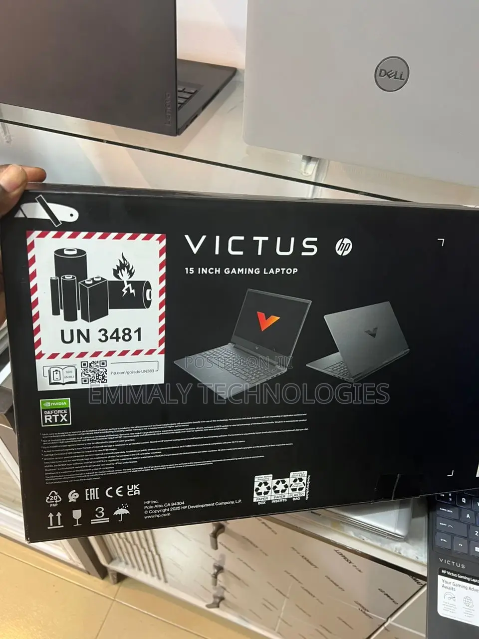 New Laptop HP Victus 15 16GB Intel Core i5 SSD 512GB