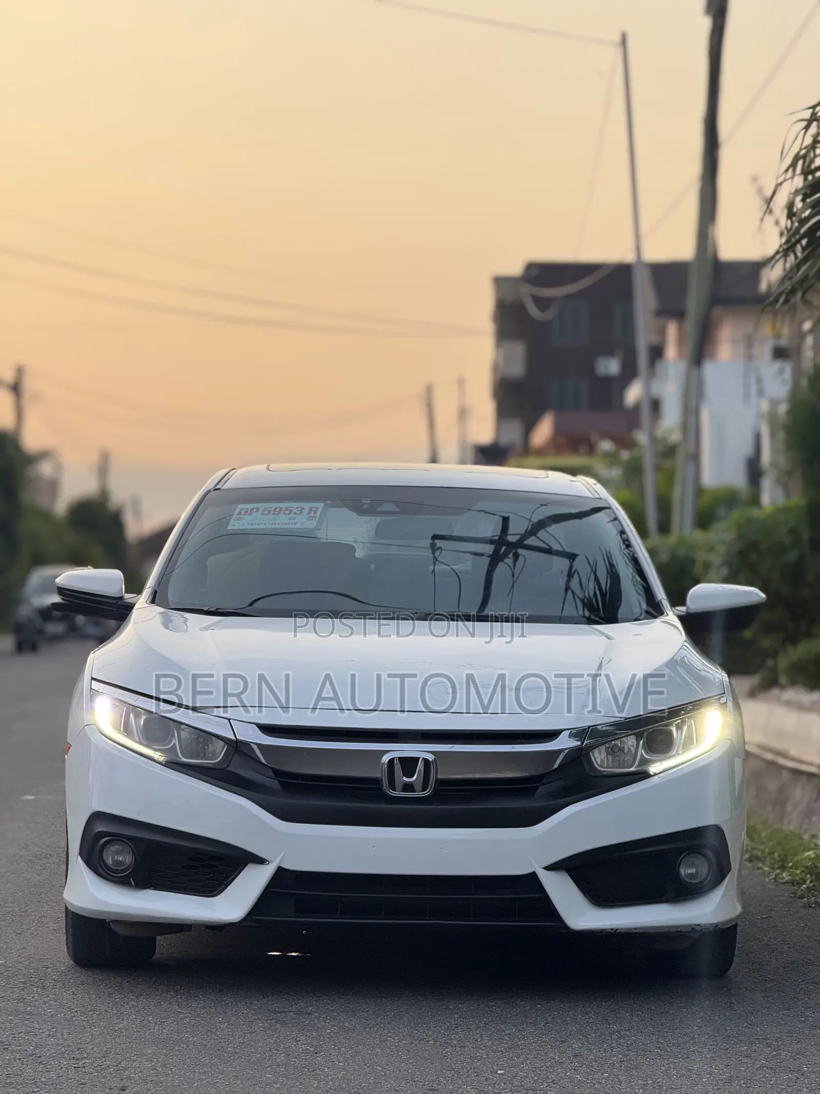 Honda Civic Sport Hatchback 2018 White