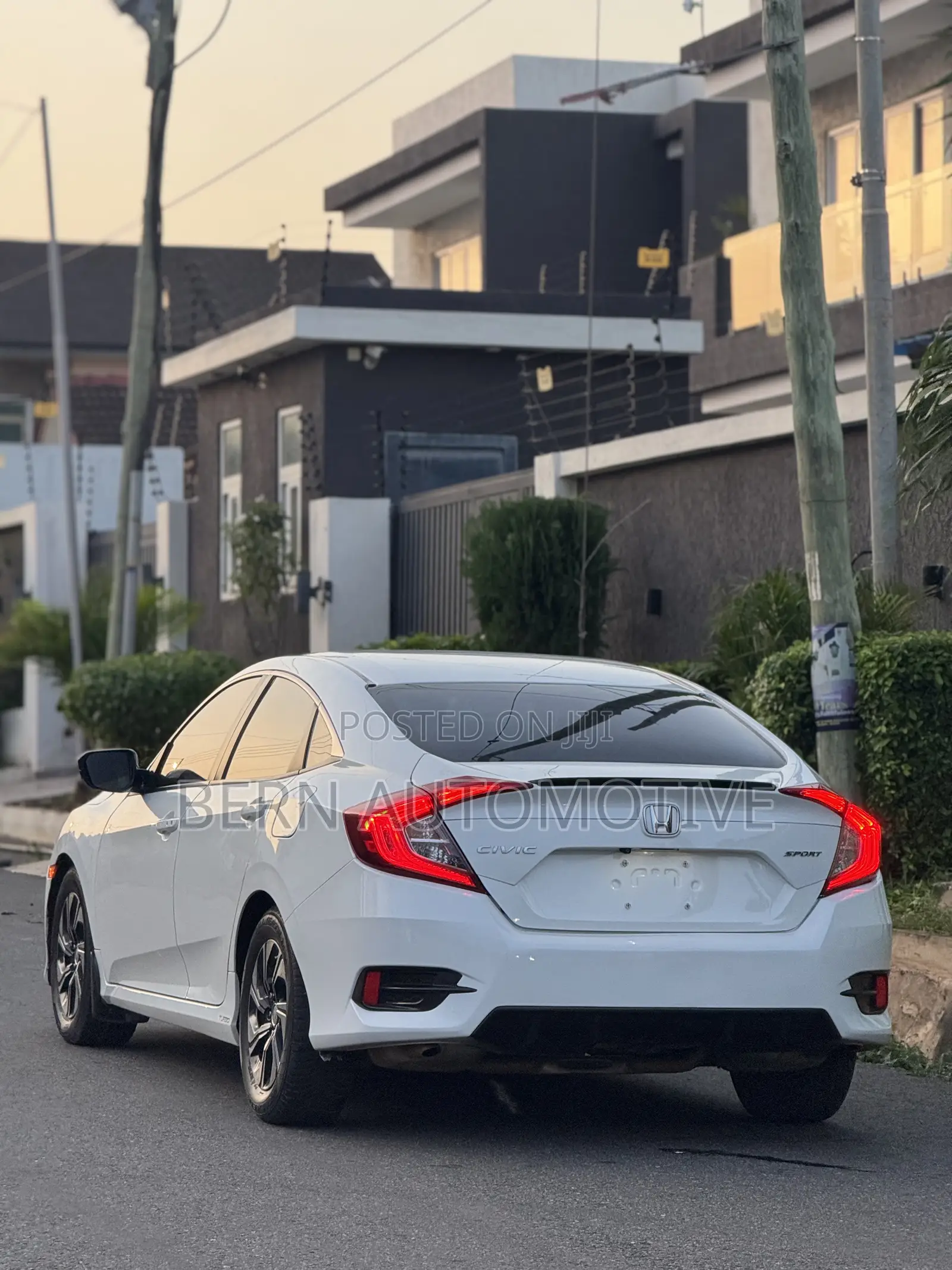 Honda Civic Sport Hatchback 2018 White