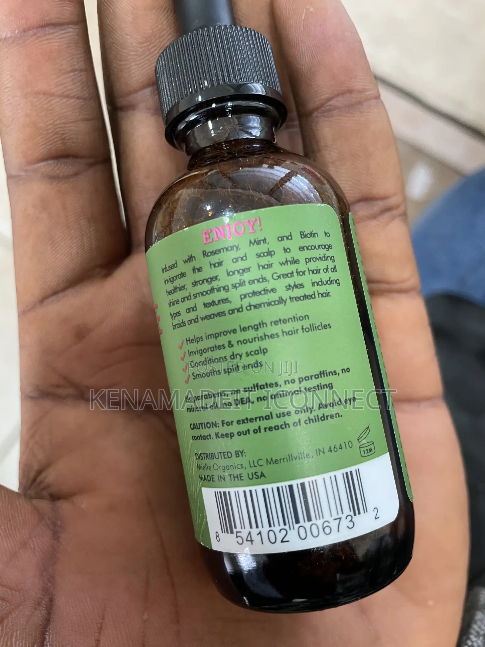 Mielle Rosemary Mint Scalp Hair Strengthening Oil
