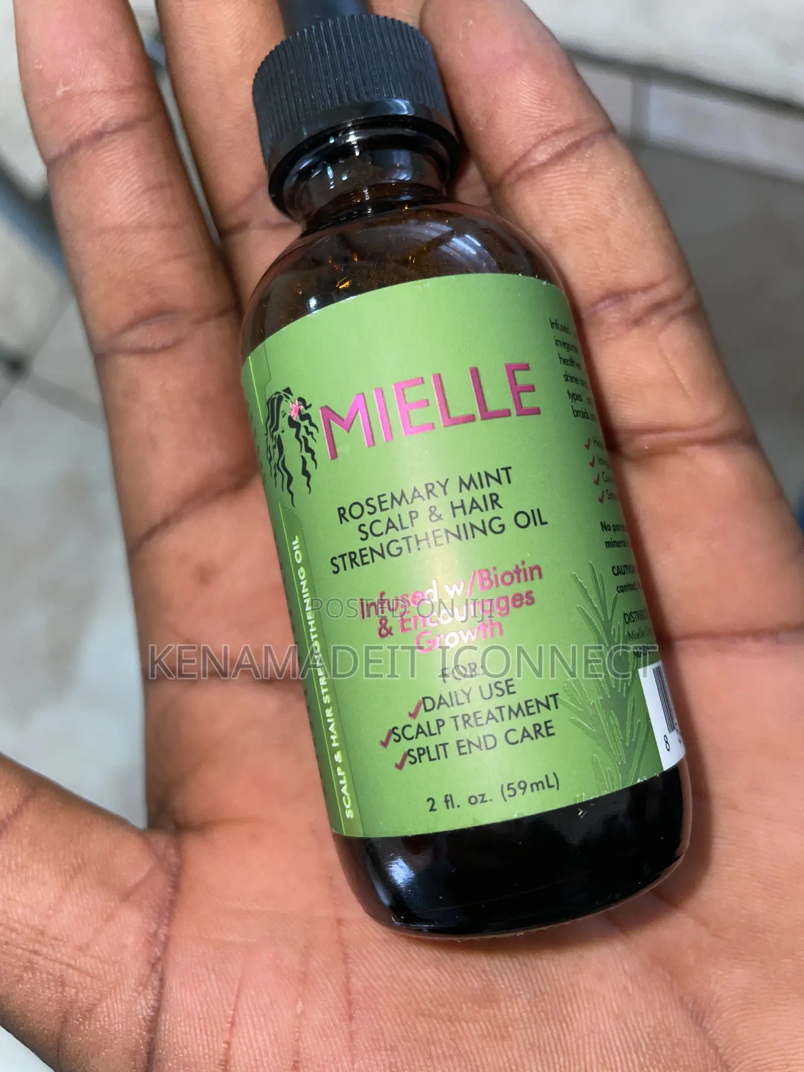 Mielle Rosemary Mint Scalp Hair Strengthening Oil