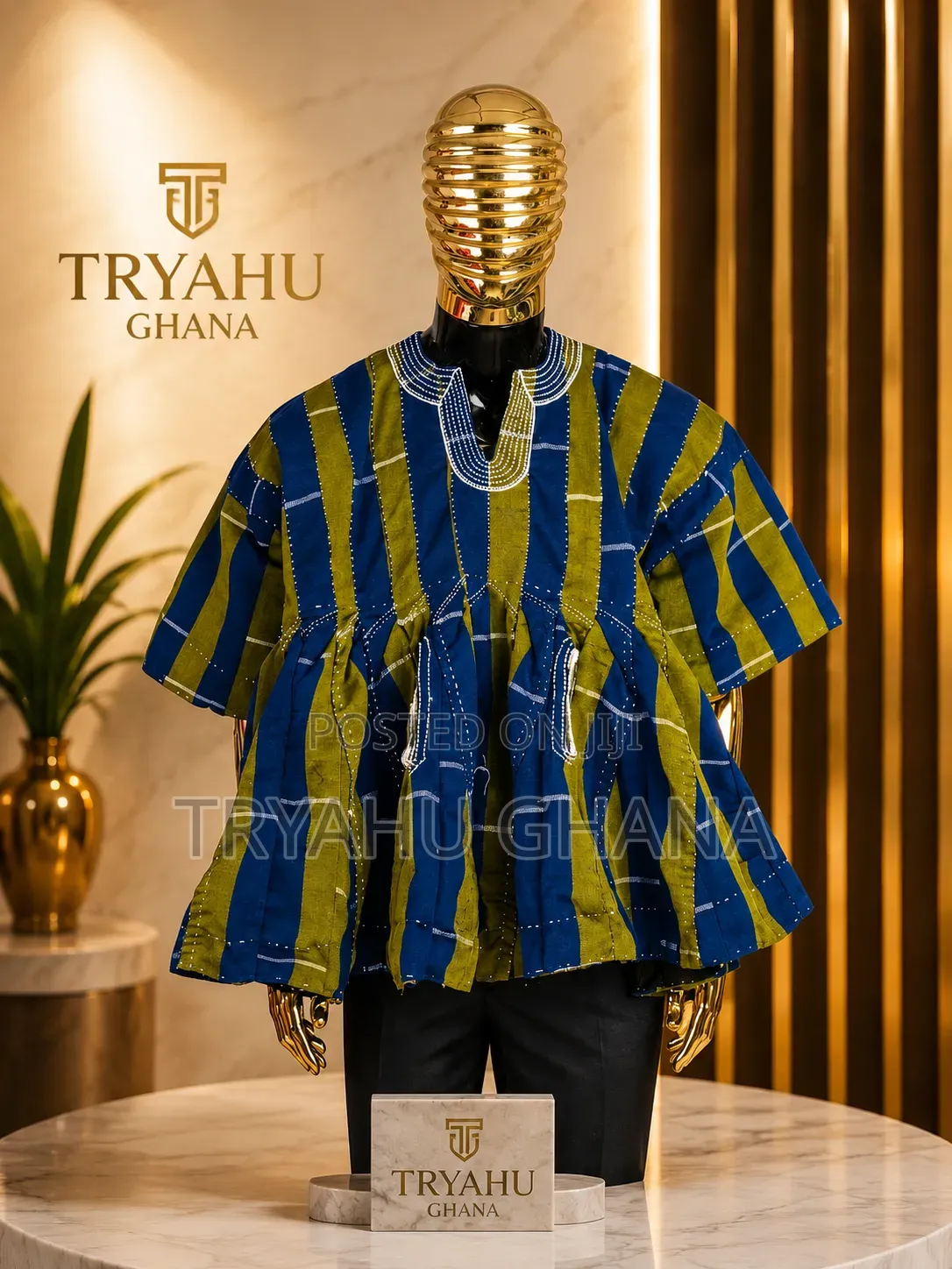 Best Smock Designs in Ghana | Executive Fugu Batakari