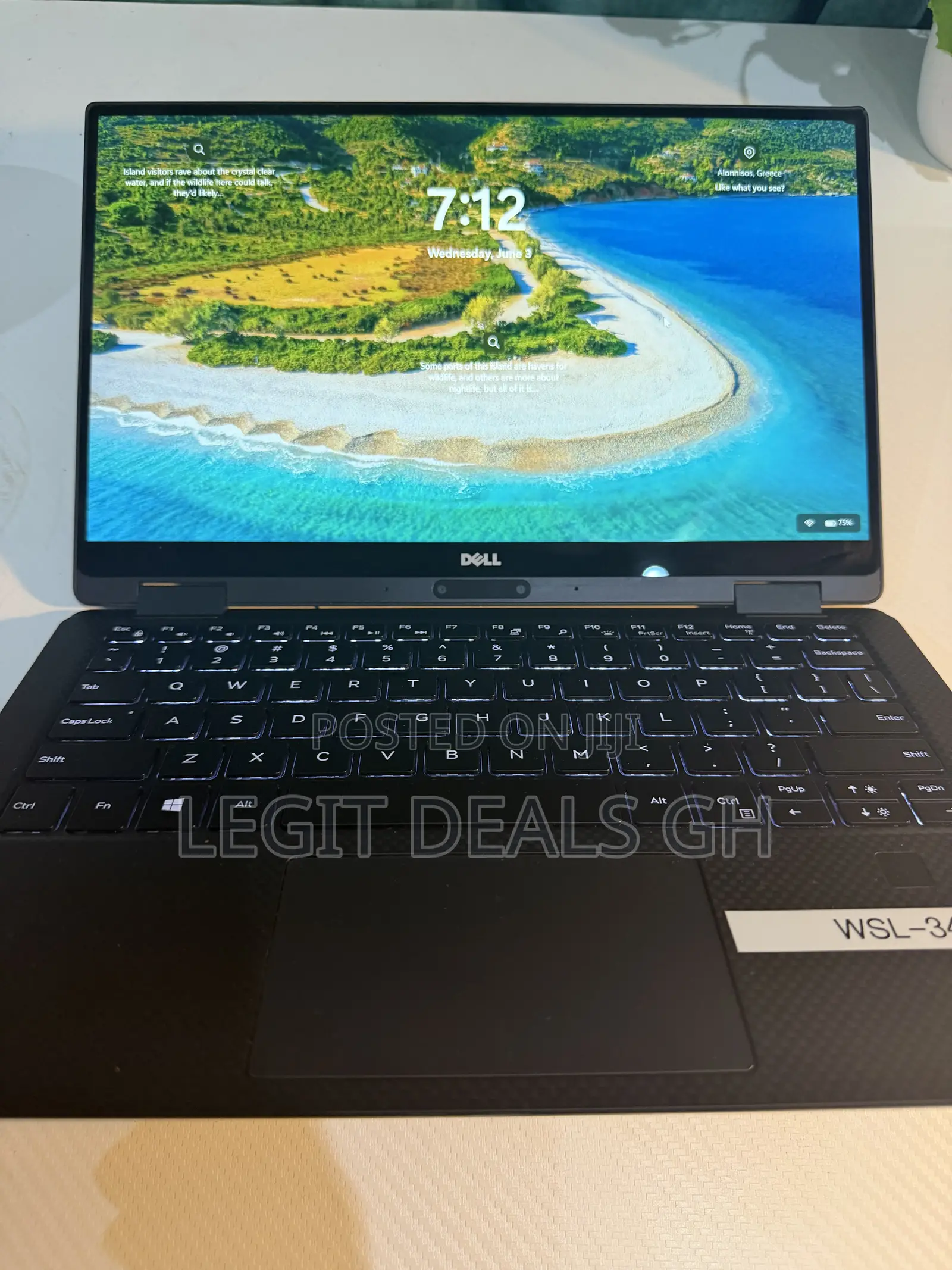 Laptop Dell XPS 13 9365 8GB Intel Core i5 SSD 256GB