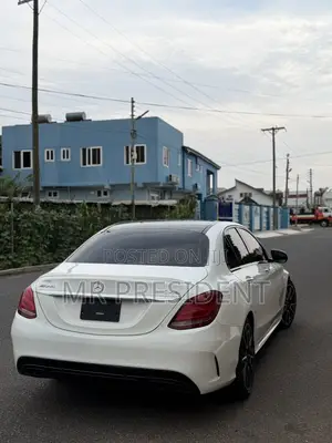 Mercedes-Benz C43 4Matic Sedan AWD (3.0L V6 9AM) 2018 White