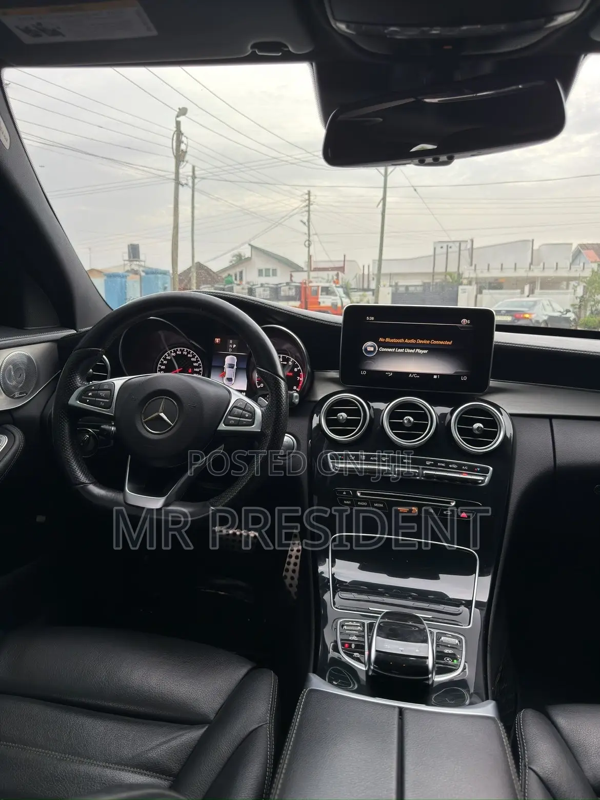 Mercedes-Benz C43 4Matic Sedan AWD (3.0L V6 9AM) 2018 White