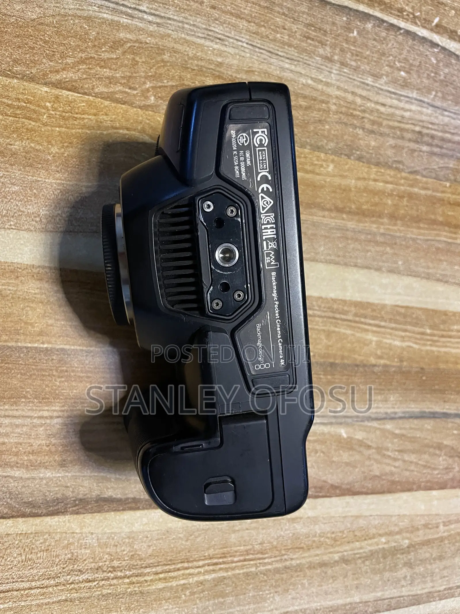 Black Magic Pocket Cinema Camera (Bmpcc4k)