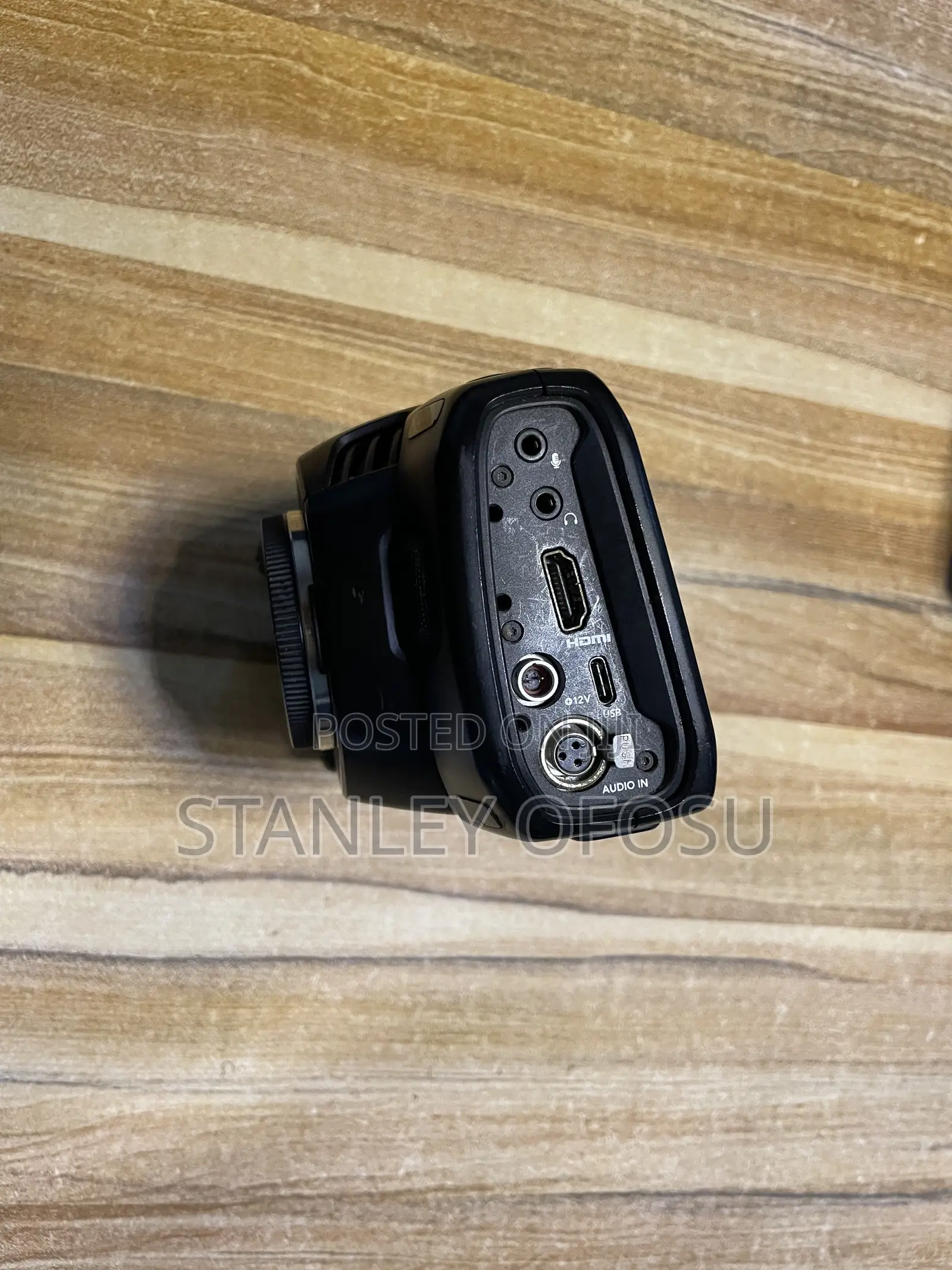 Black Magic Pocket Cinema Camera (Bmpcc4k)