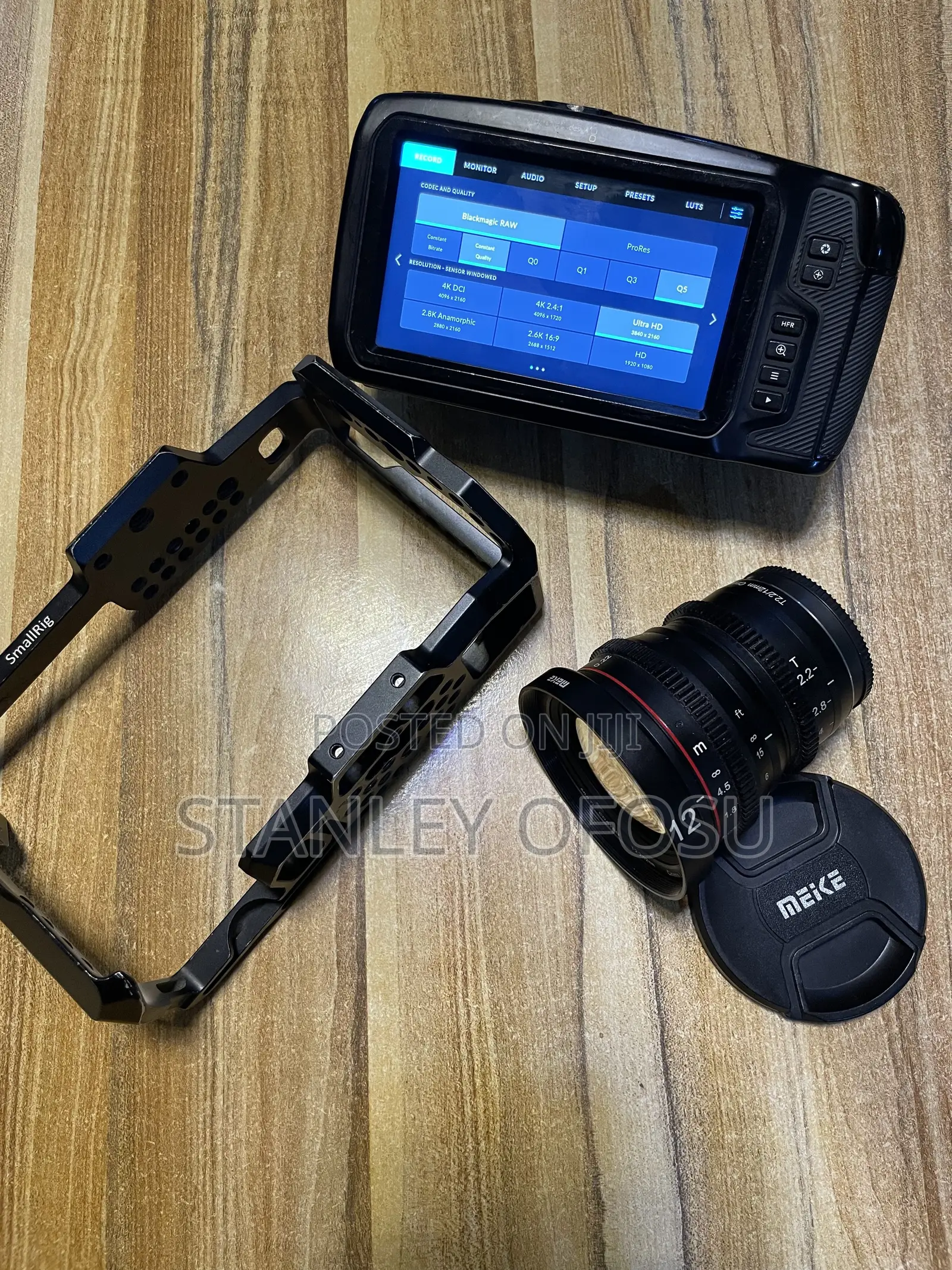 Black Magic Pocket Cinema Camera (Bmpcc4k)