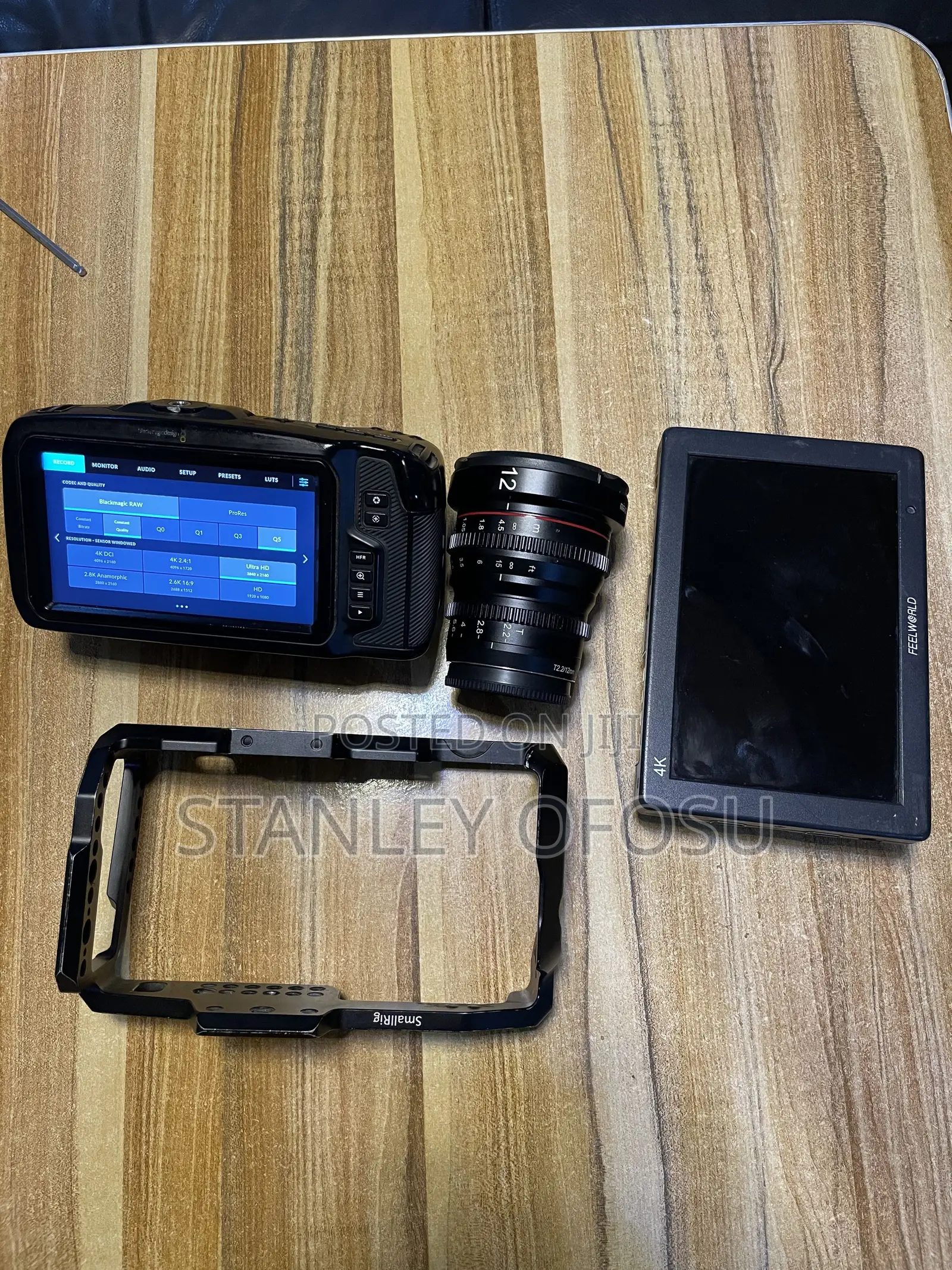 Black Magic Pocket Cinema Camera (Bmpcc4k)