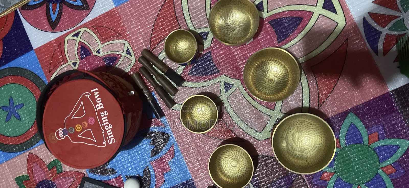 Singing Bowls Brass Asian Meditation Sound