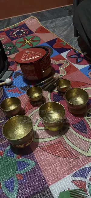 Singing Bowls Brass Asian Meditation Sound