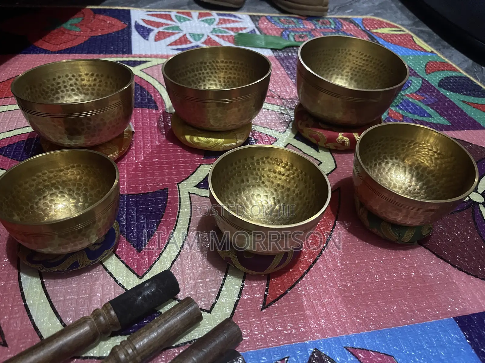Singing Bowls Brass Asian Meditation Sound