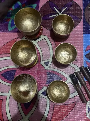 Singing Bowls Brass Asian Meditation Sound