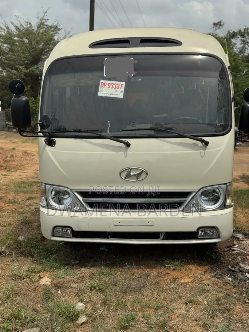 Hyundai County 2016 White