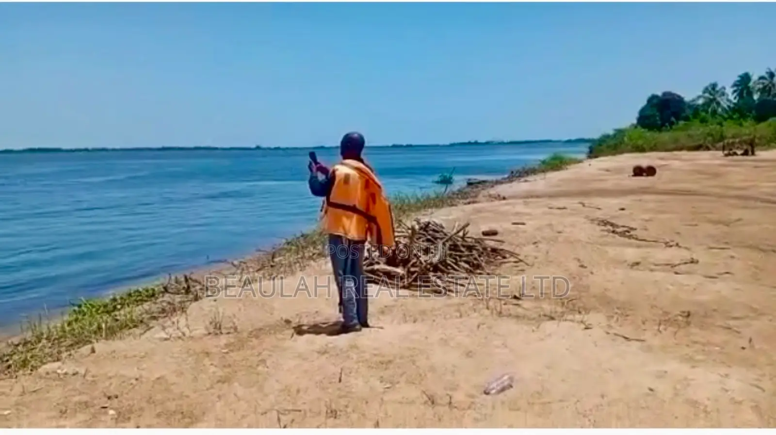 Riverfront/Waterfront Land for Sale – Ada East, Anazome, Ghana