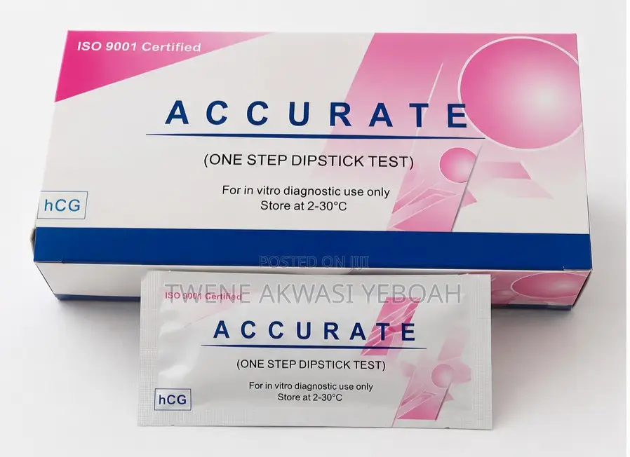 Accurate Hcg Pregnancy Test Kit – 50 Tests Per Box