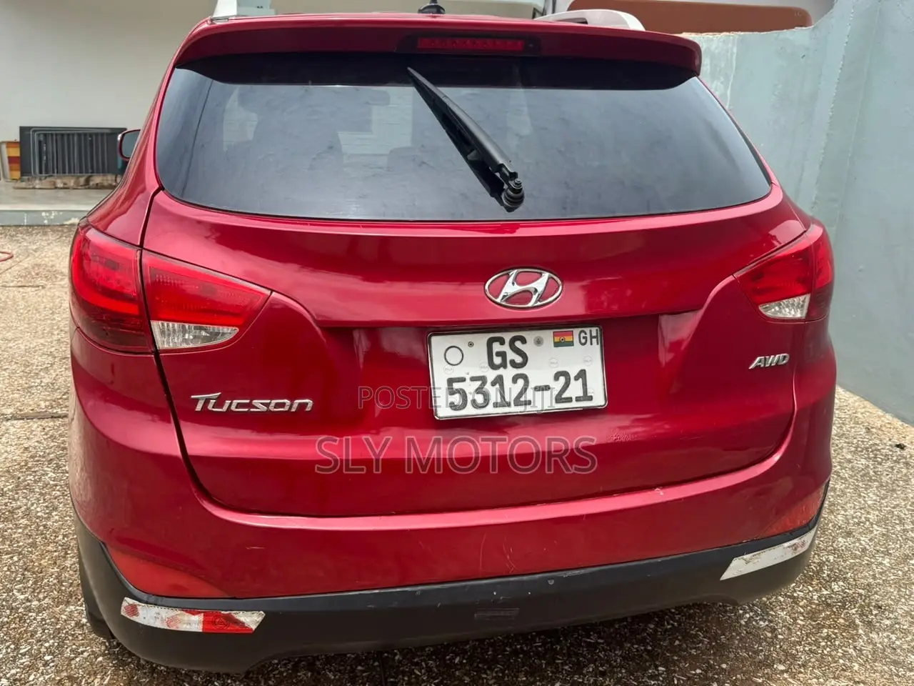 Hyundai Tucson 2013 Red
